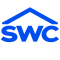 Shane Walters Construction Inc. SWC roofline logo in bold blue.